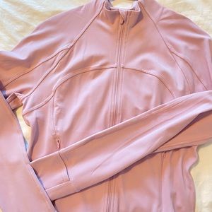 Lululemon Nulu Cropped Define Jacket in Pink Peony
